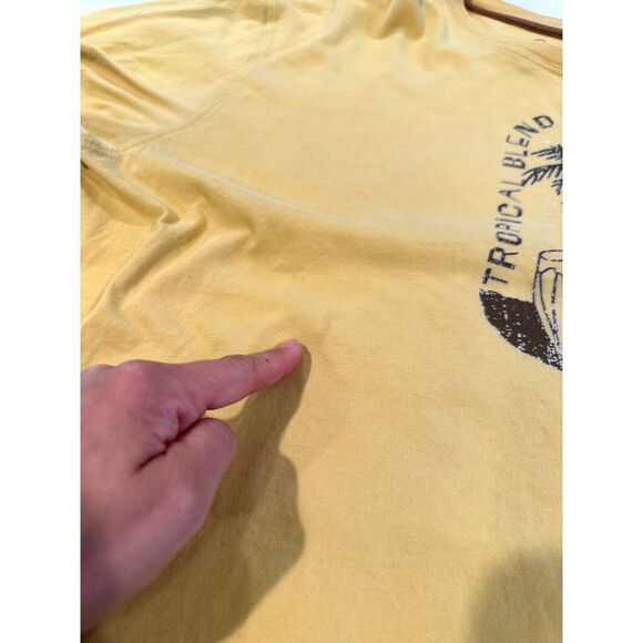 Large Tommy Bahama Indigo Palms T Shirt Mens - Tropical Island Tee Shirt - Picture 5 of 6